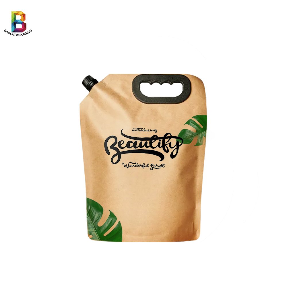 Plastic Sunscreen Spout Pouch 100ml/150ml/200ml Stand up Pouch Juice Packaging Beverage Customization Moisture Proof Spout Top