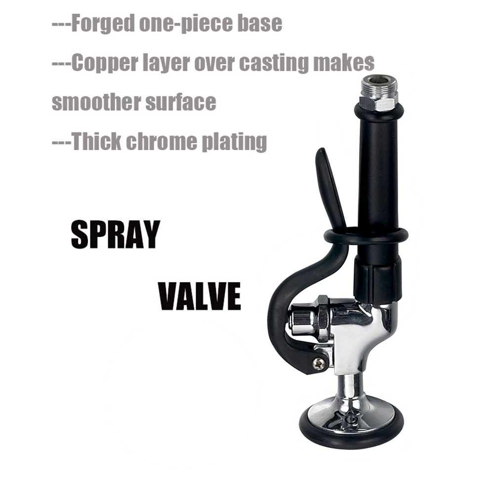 (86000/87000/88000) Pre Rinse Faucets Mixers Pull Out Spray Valve For Commercial Kitchen Sink Water Taps