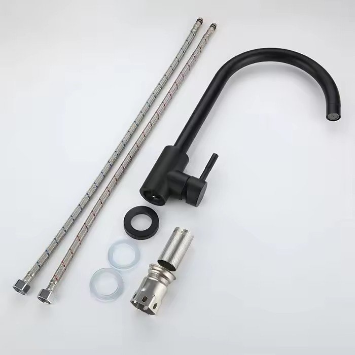 Most Popular Indoor High-end Black Style Ceramic Valve Design Hot & Cold Water Tap Style Faucets For Sink