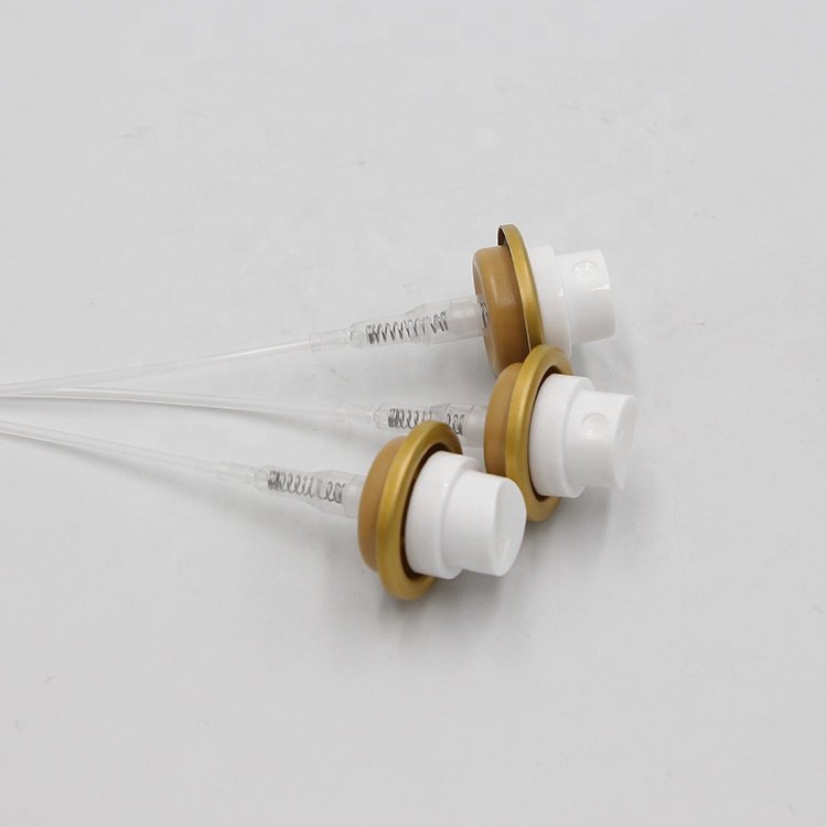 Wholesale cosmetics packaging accessory aerosol spray valve actuators for aluminum/tinplate cans