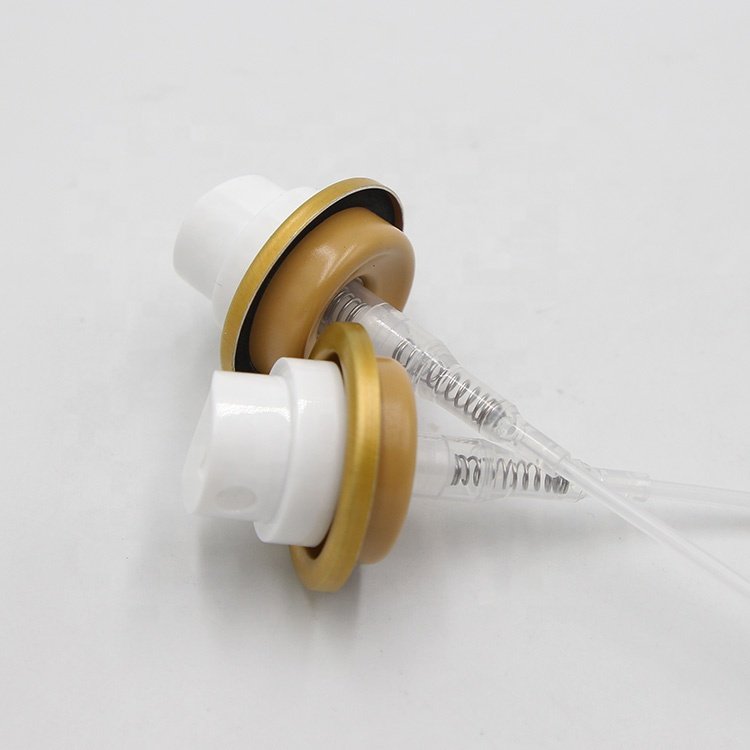Wholesale cosmetics packaging accessory aerosol spray valve actuators for aluminum/tinplate cans