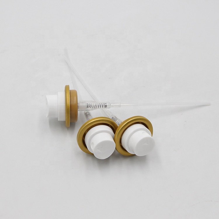 Wholesale cosmetics packaging accessory aerosol spray valve actuators for aluminum/tinplate cans