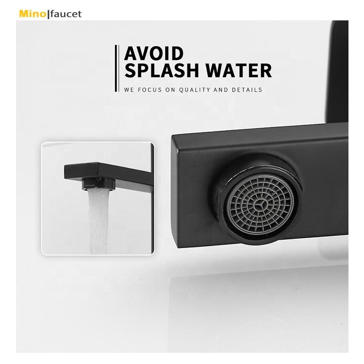 Hot and Cold Water Mixer Valve Brass Shower Faucet Mixer Sink Single Hole Basin Spray Sanitary Ware Kitchen Tap