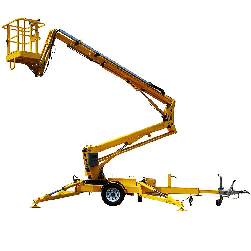 Trailer Lift Diesel Gas DC Hydraulic Articulated Cherrypicker Lifters