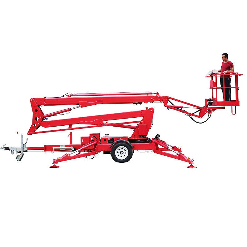 Trailer Lift Diesel Gas DC Hydraulic Articulated Cherrypicker Lifters