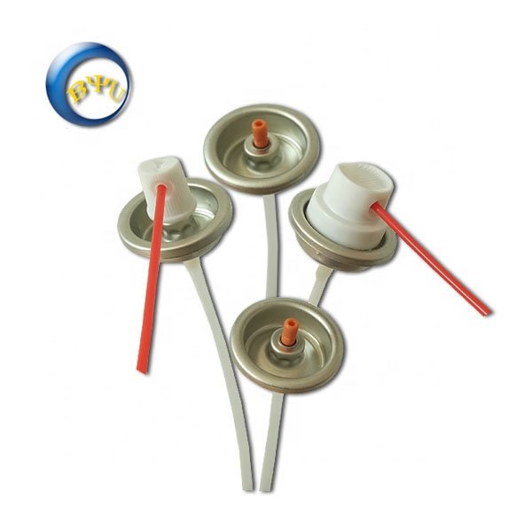 factory direct sales aerosol can valve with aerosol actuator BYU GROUP