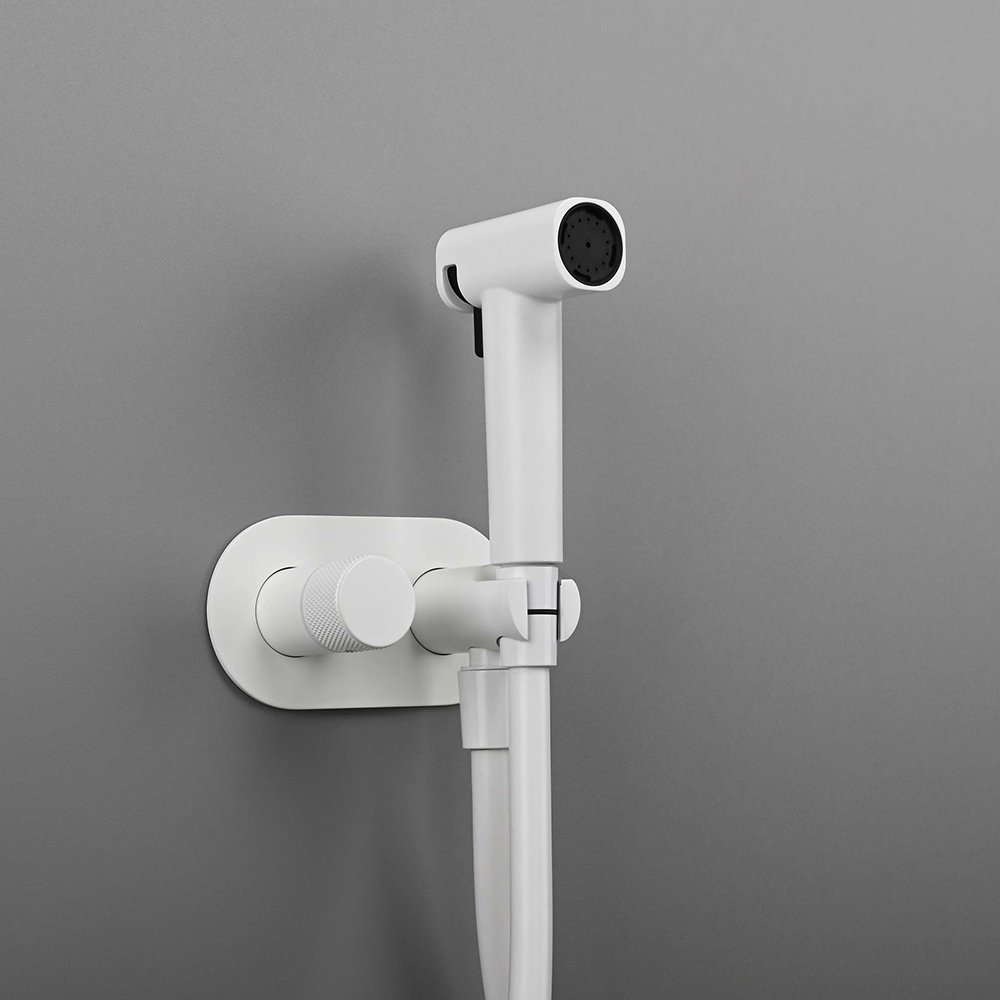 New high-end toilet companion with one in two out dual control dual outlet powerful spray gun bathroom