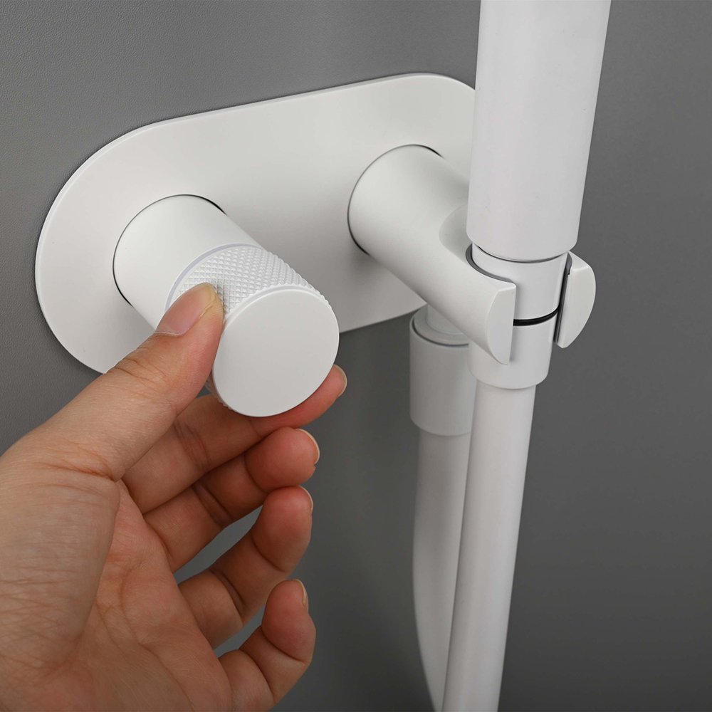 New high-end toilet companion with one in two out dual control dual outlet powerful spray gun bathroom