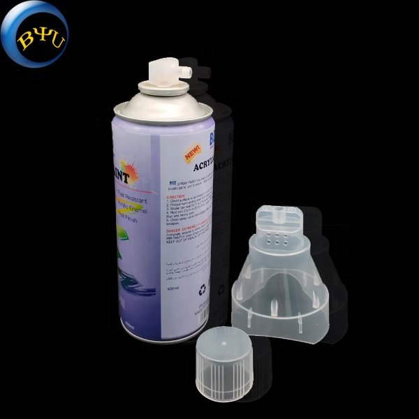 High Standard Empty Oxygen Aerosol Spray Packaging Metal Cans with Mask made in china