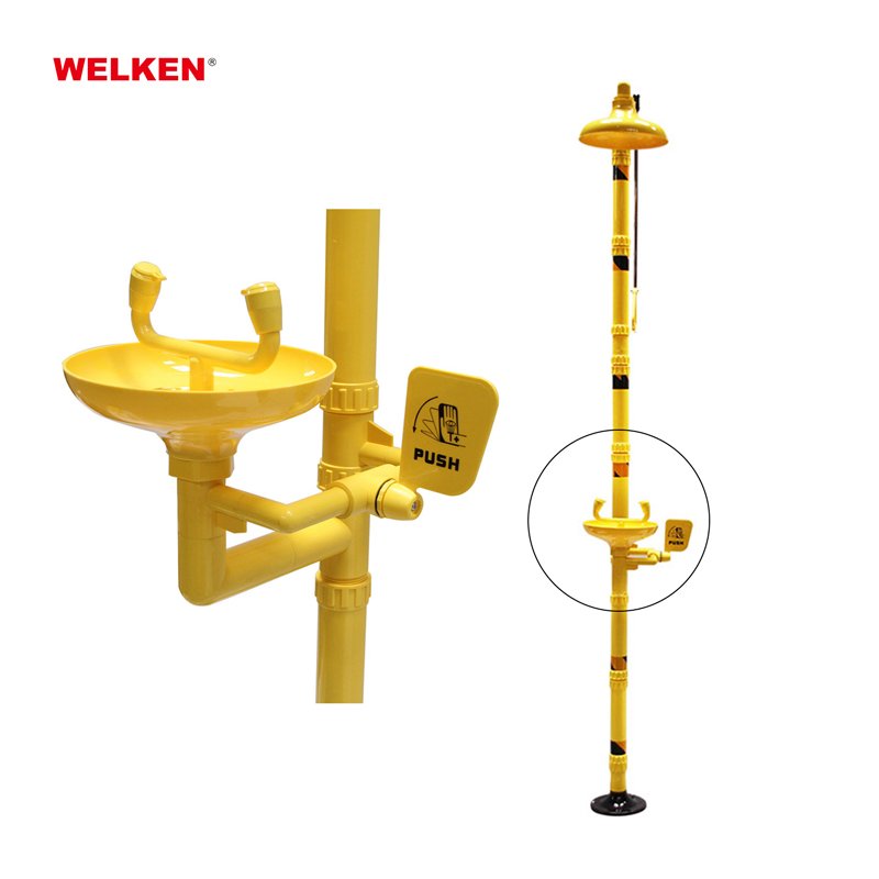 2024 New eyewash industrial safety equipment emergency eye wash And Cleaning