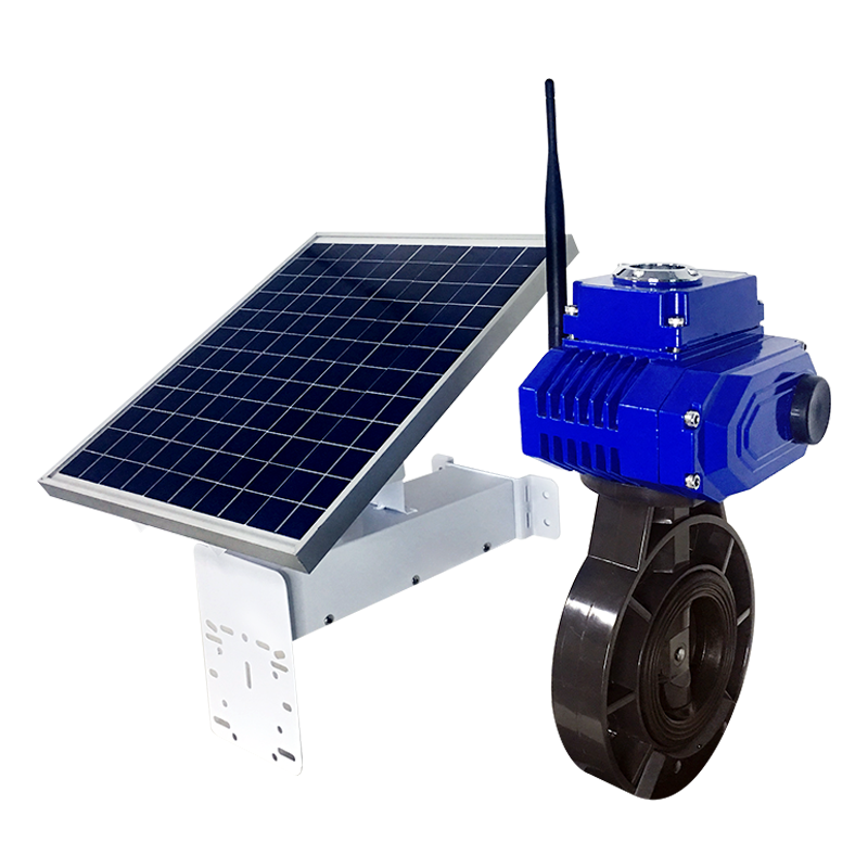 Solar Panel Farm drip Irrigation Micro Sprinkler System Mist Tube Laser Spray Pipe Rain Hose Irrigation Via 4G/LoRa Base Network
