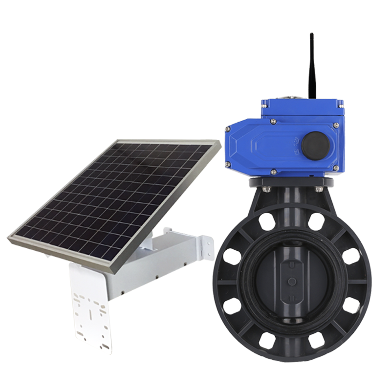 Solar Panel Farm drip Irrigation Micro Sprinkler System Mist Tube Laser Spray Pipe Rain Hose Irrigation Via 4G/LoRa Base Network