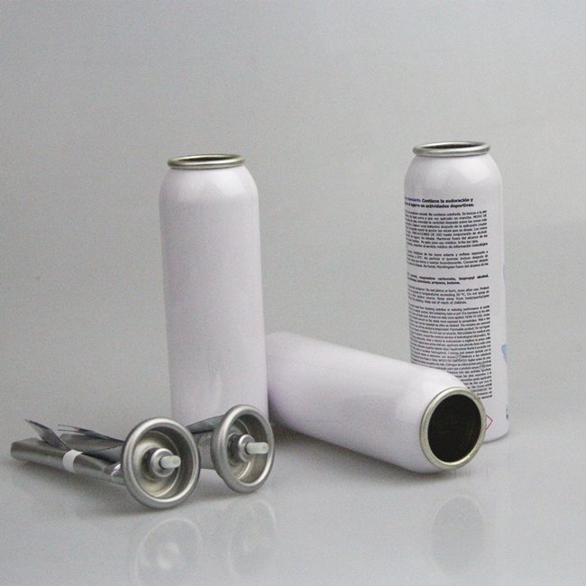 Cosmetic spray pump bottle aluminum can aerosol spray nozzle aerosol can valve