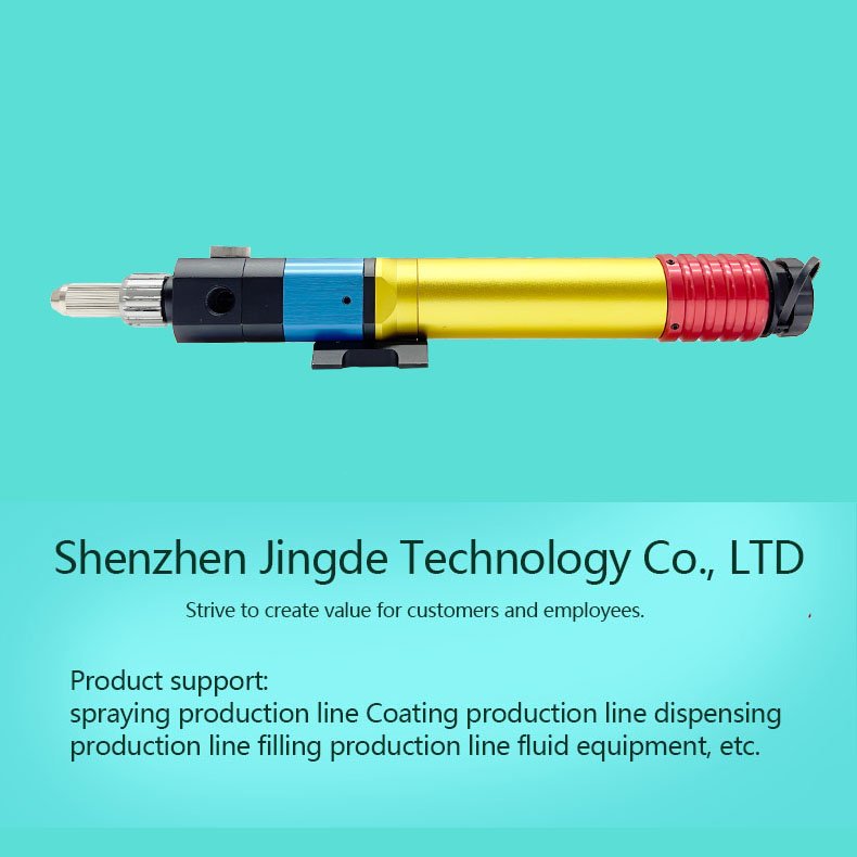 Automatic atomizer nozzle Precision pneumatic spray gun spray valve Precision single-liquid screw dispensing valve
