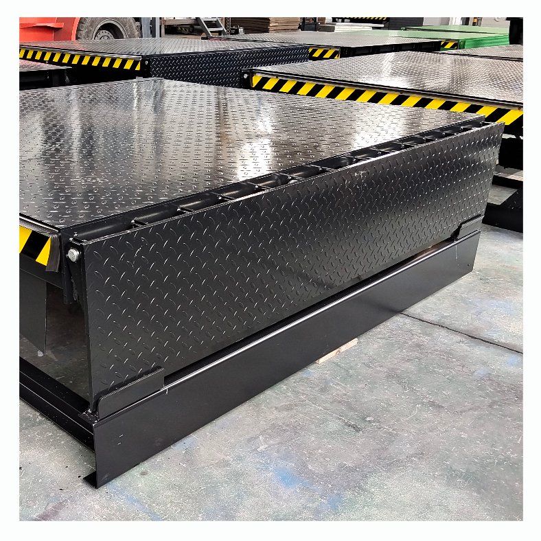 CE High Quality 6-20Ton Hydraulic Electric Platform Fixed Loading Dock Ramp Container Forklift Dock Leveller