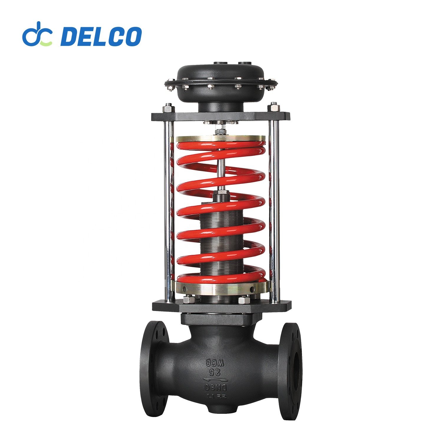 Flanged Self Regulating Pressure Regulating Valve Self-Operated Control Valves