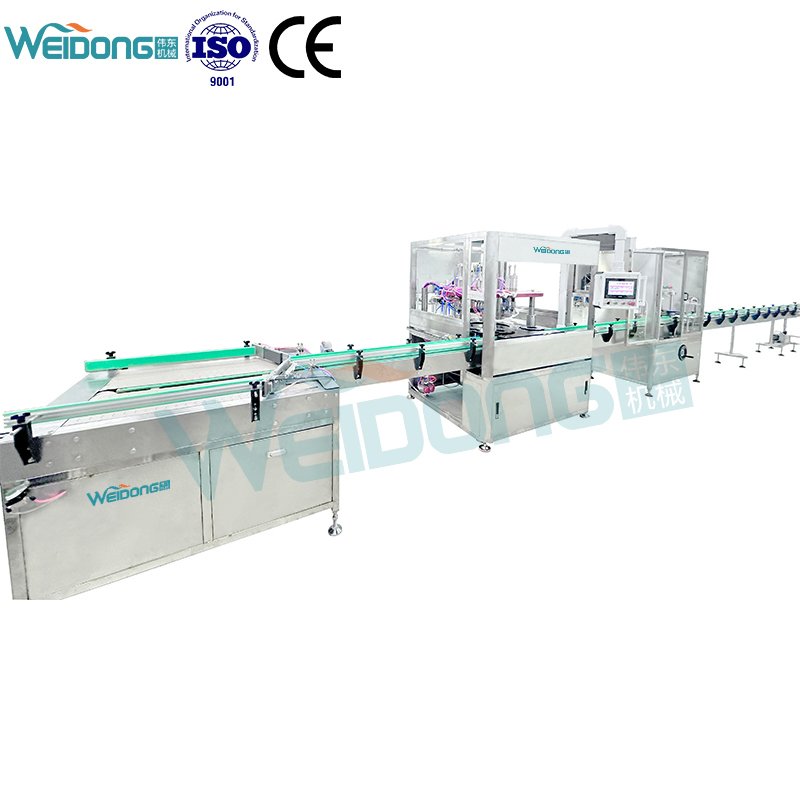 Automatic BOV Bag On Valve Aerosol Filling Machine For Spray Gas