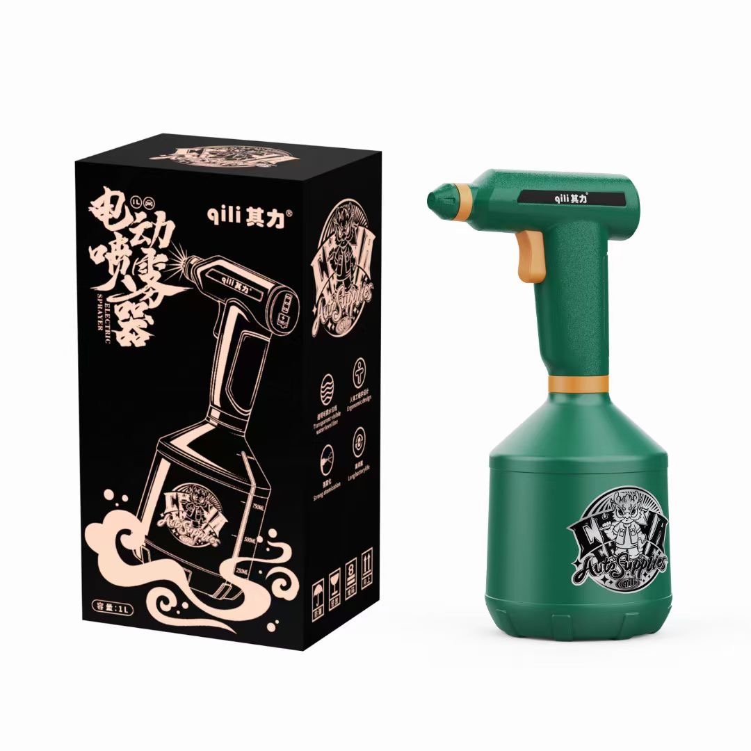 Qili Factory Wholesale Watering Can with Air Pressure Pump Manual Sprayer Garden Spray Bottle for Window Tint Use