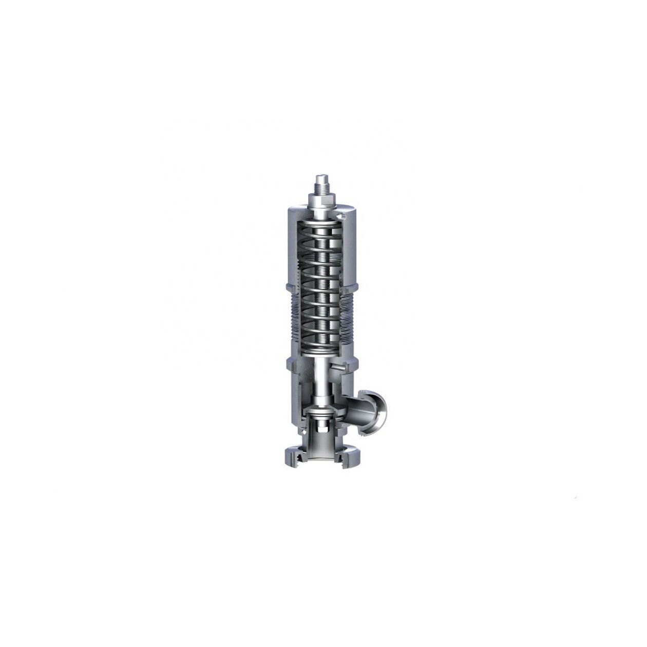 Intelligent Sanitary High Pressure Relief Valve/Safety Valve For Pipeline System Protection