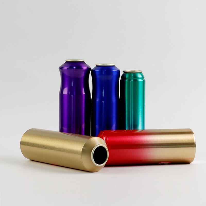 Aluminum Metal Refillable Empty Air Pressure Spray Compressed Air aluminum Aerosol Can Aerosol Spray Valve