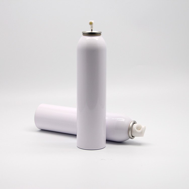 New design aerosol can for whipped cream nozzle recycling