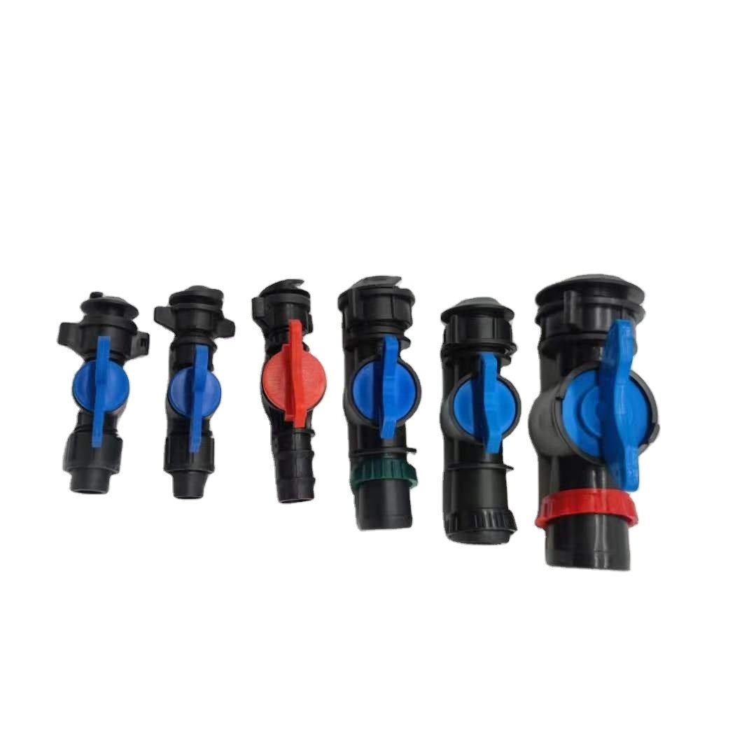 Rain Irrigation system micro-spray belt rain hose connection bypass valve irrigation tape connector