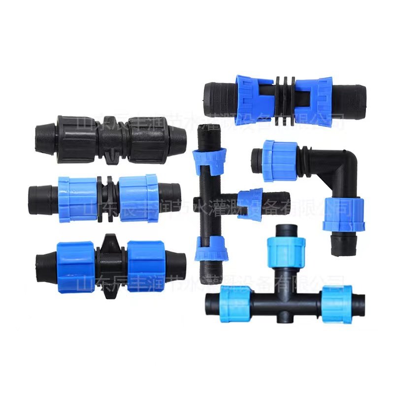 Agriculture Drip Irrigation Valves Drip Tape & Pipe Fittings 16mm Plastic Mini Valves 16mm