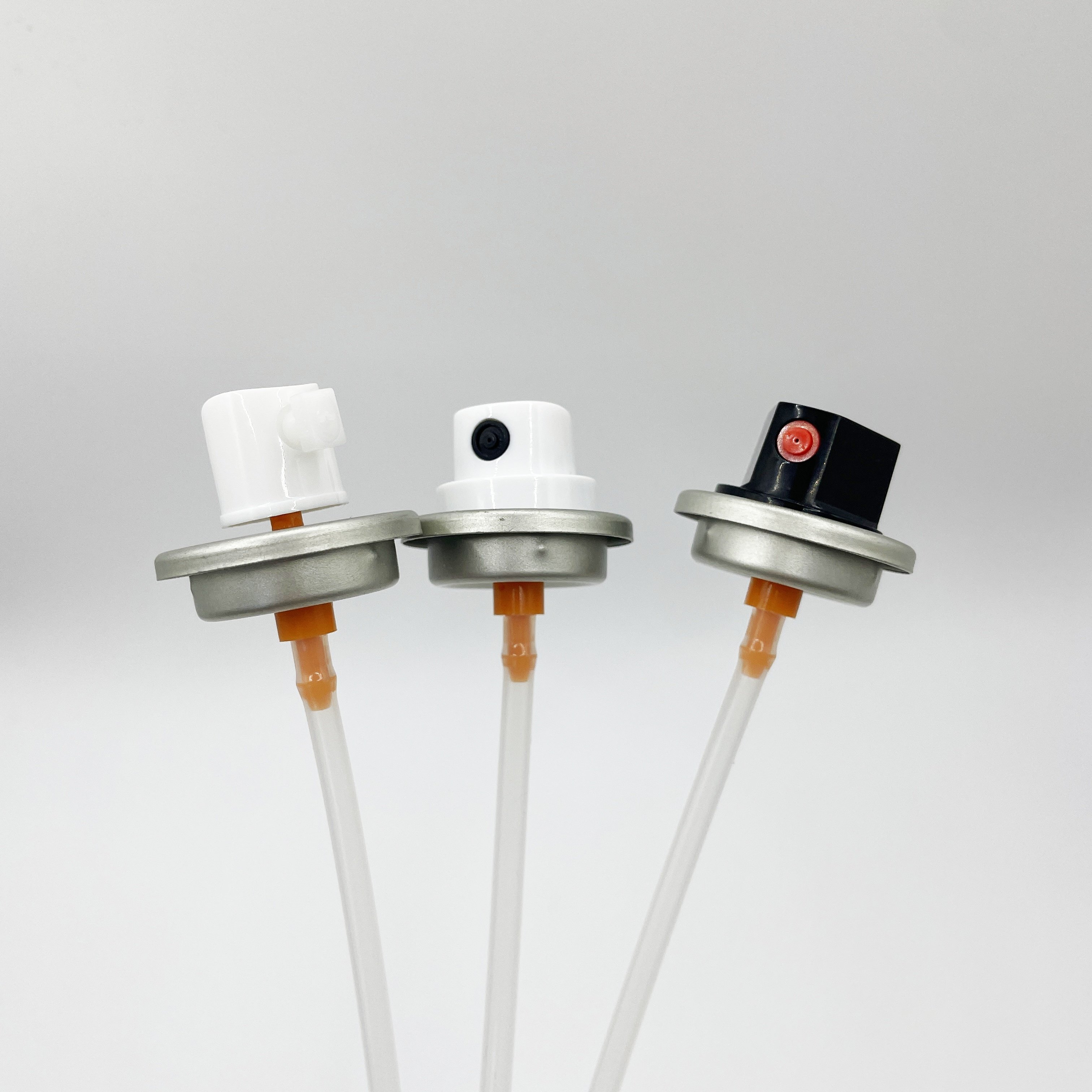 Wholesale Good Price Aerosol Spray Valve With Different Type Actuator Cap