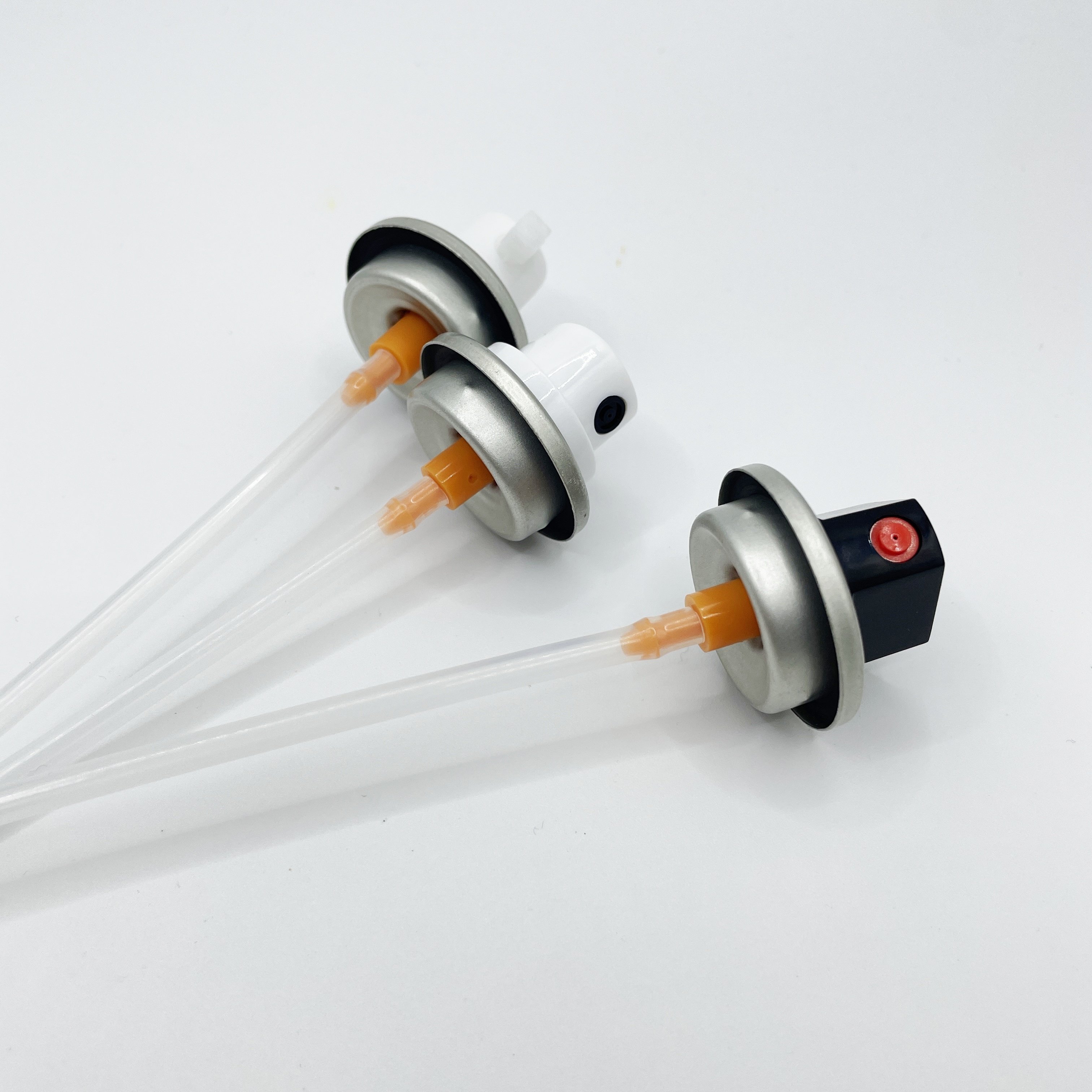 Wholesale Good Price Aerosol Spray Valve With Different Type Actuator Cap