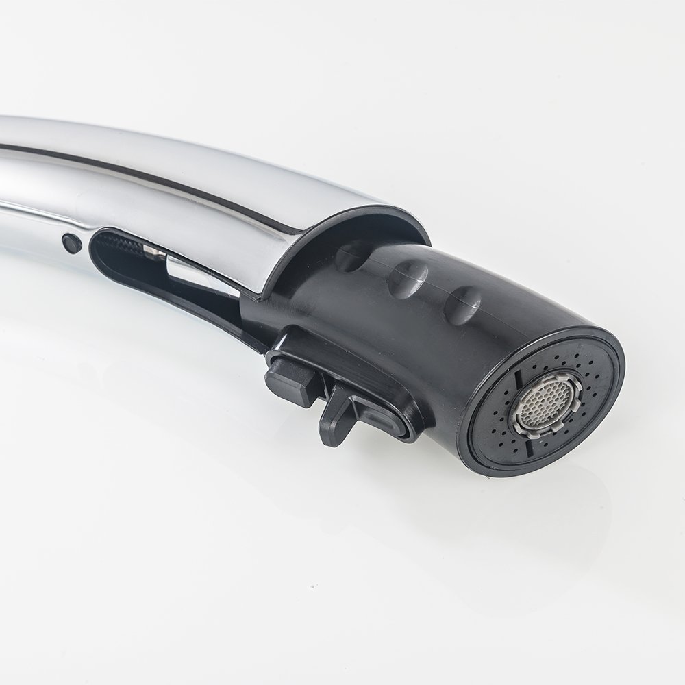 Kitchen sink faucet with pull-down spray High arc faucet Commercial gooseneck sink faucet