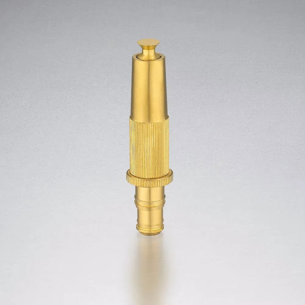 hot 4"Backwater connected Brass adjustable nozzles car washing high pressure spray nozzles water sprinkler