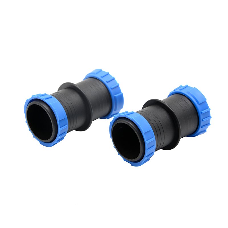 Plentirain 25-63mm agriculture drip irrigation lock ring connector for rain hose pipes