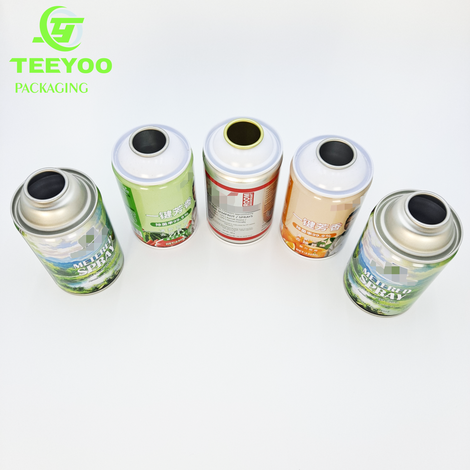 Factory Wholesale Body Spray Cans Tinplate Foam Cans with Butane Gas for Air Freshener Oxygen Fresher Spray