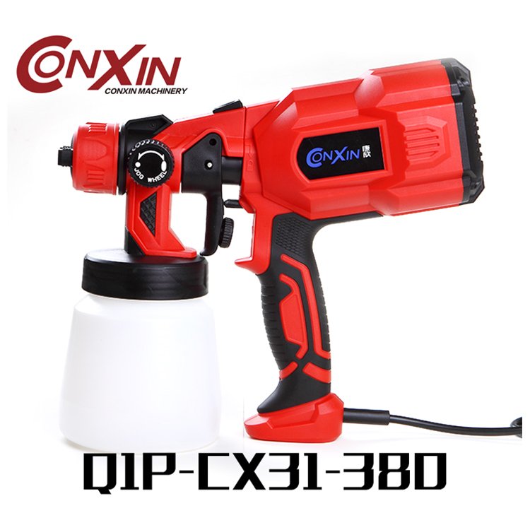 Battery Handheld Cordless Cordless Electric Spray Gun High Pressure Paint Sprayer Adjustable Valve Knob Power Tool