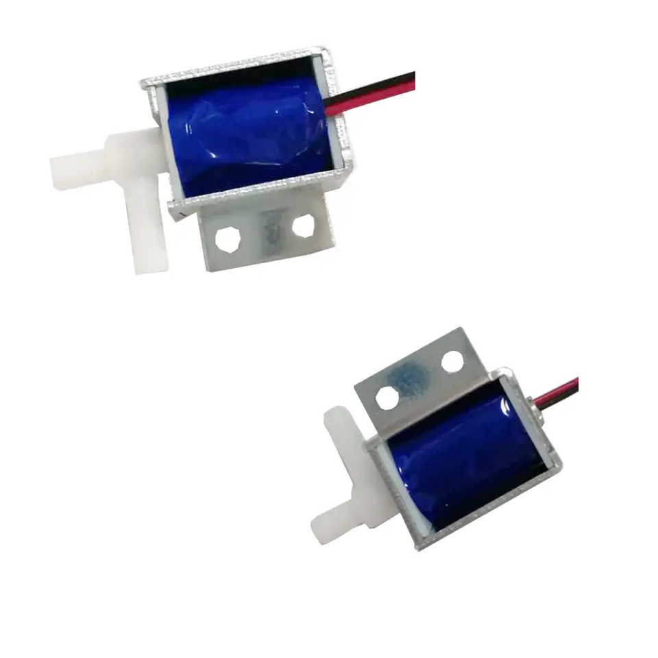 Hot Selling Wholesale 12v 24v Dc 2 Bit 3 Way Mini Solenoid Water Valve For Washing Solenoid Valve Of Fragrance Spray Machine