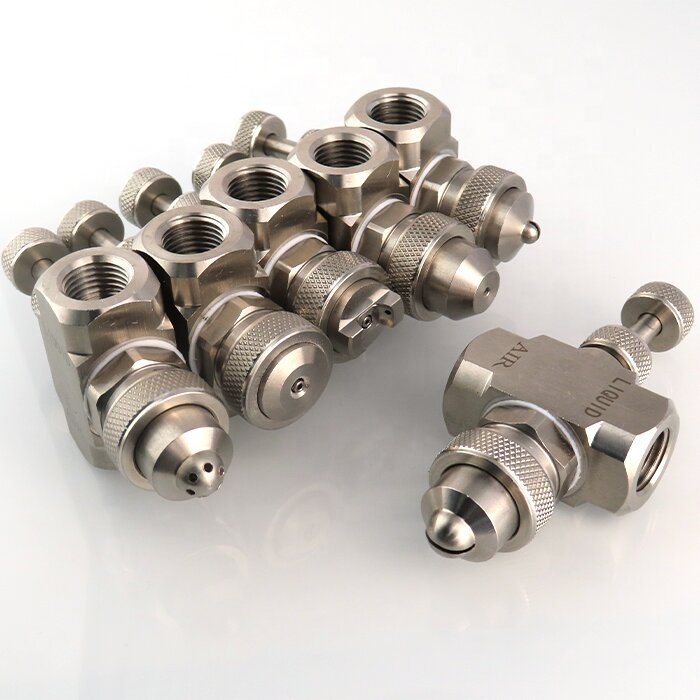 Air Two Fluid Dusting And Humidifying Quality Attractive Air Atomizing Nozzles A Grade