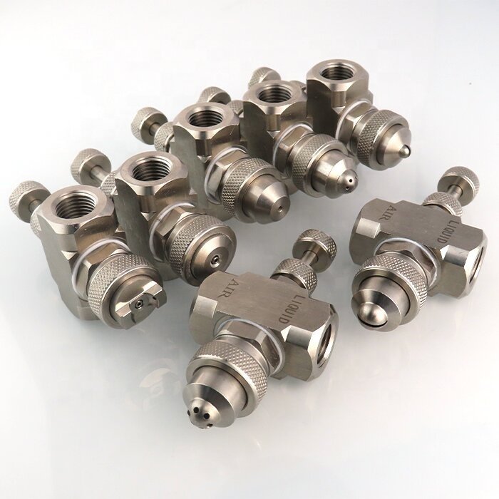 Air Two Fluid Dusting And Humidifying Quality Attractive Air Atomizing Nozzles A Grade