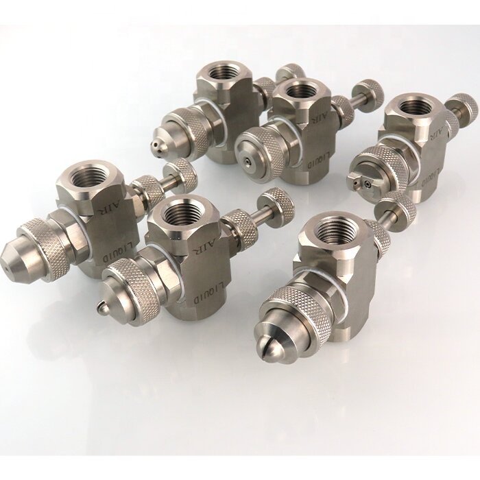 Air Two Fluid Dusting And Humidifying Quality Attractive Air Atomizing Nozzles A Grade