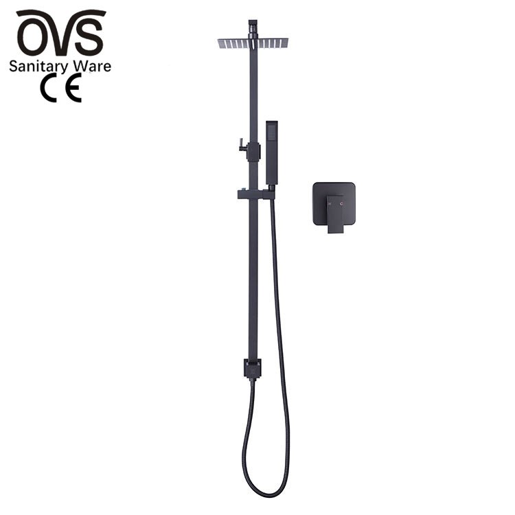 OVS CE Europe Thermostatic Powerful Full Body Spray Shower Mixer Showers Valve System Sest Taps And Shower Set