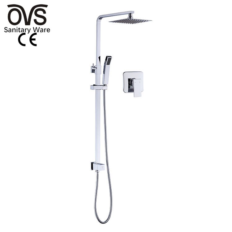 OVS CE Europe Thermostatic Powerful Full Body Spray Shower Mixer Showers Valve System Sest Taps And Shower Set