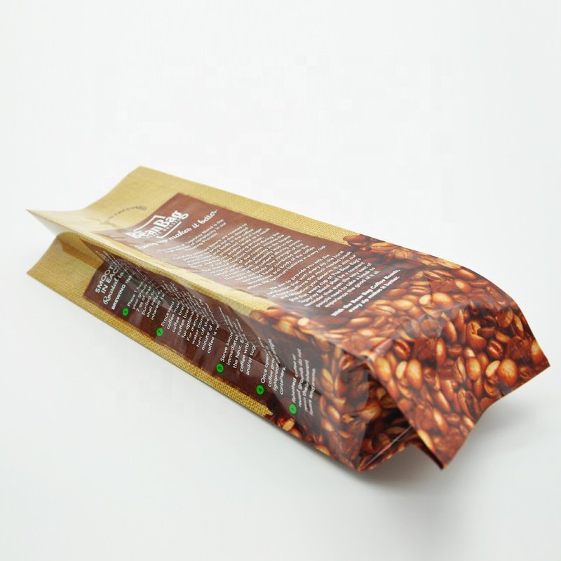 PET/AL/PE,PET/VMPET/PE coffee sachets with valve