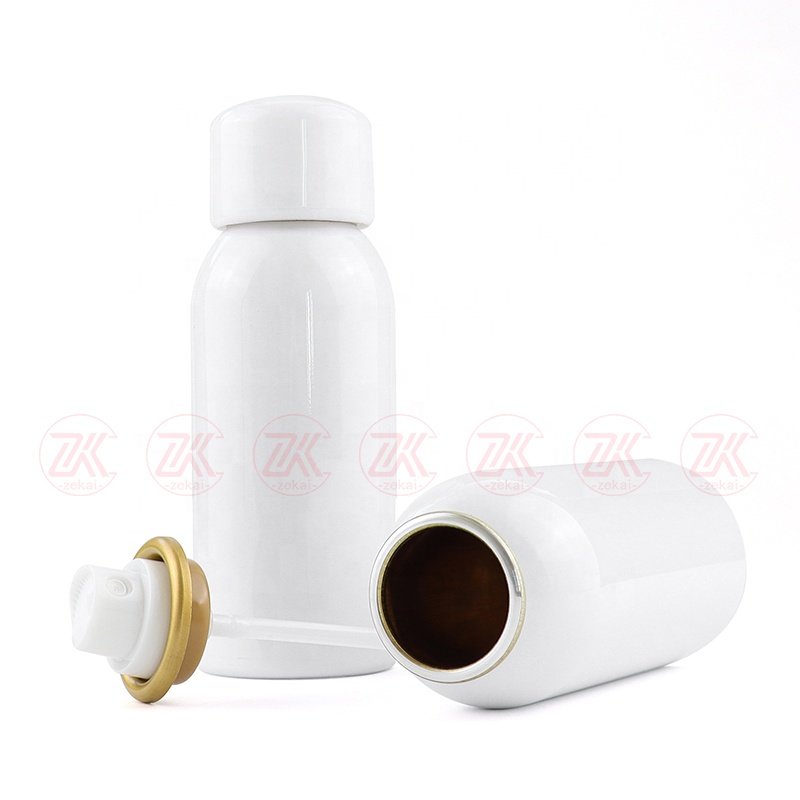 High Quality 50ml 60ml 3oz 4oz 8oz Cylinder Empty Polishing White Deodorant Aluminium Aerosol Cleanser Can