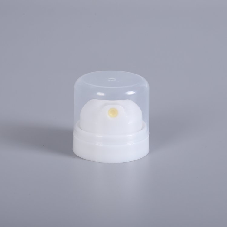 Aerosol valve cap with nozzle crimp spray cap 20mm for air freshener sunscreen products