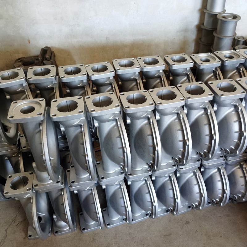 China OEM Butterfly Pneumatic Actuator Valve Disc Plate Cast Steel valve Fitting DN40