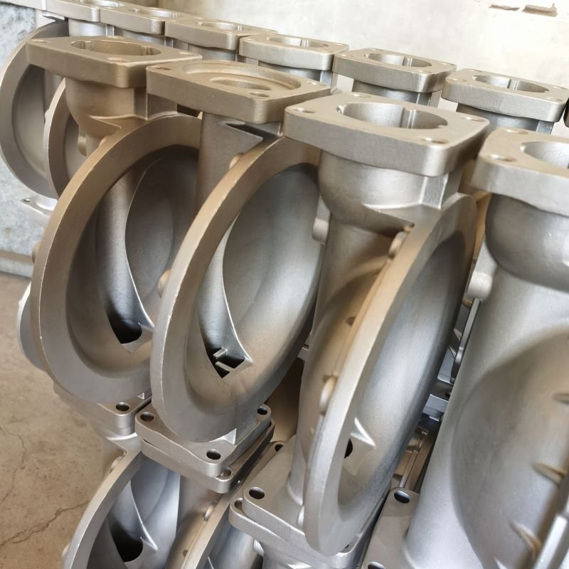 China OEM Butterfly Pneumatic Actuator Valve Disc Plate Cast Steel valve Fitting DN40