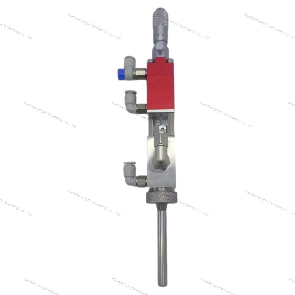 High precision small atomizing spray distribution valve dispenser or glue distribution valve customization