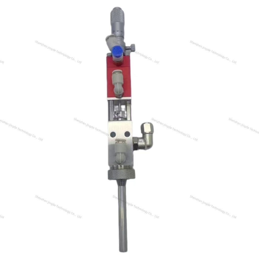 High precision small atomizing spray distribution valve dispenser or glue distribution valve customization