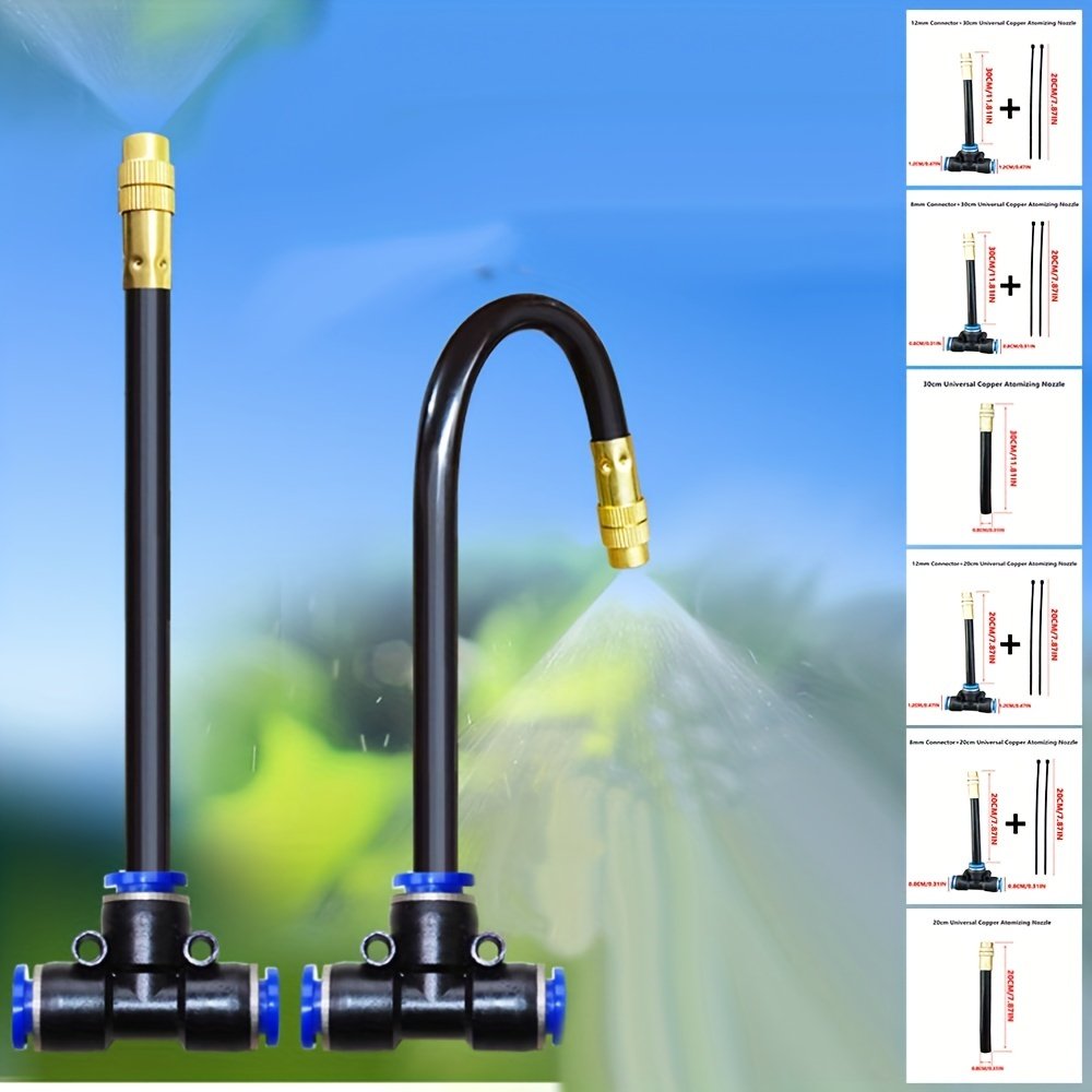 Automatic Watering Device Universal Adjustable Atomizing Spray Balcony Garden Potted Irrigation Sprinkler Nozzle Gardening Lawn