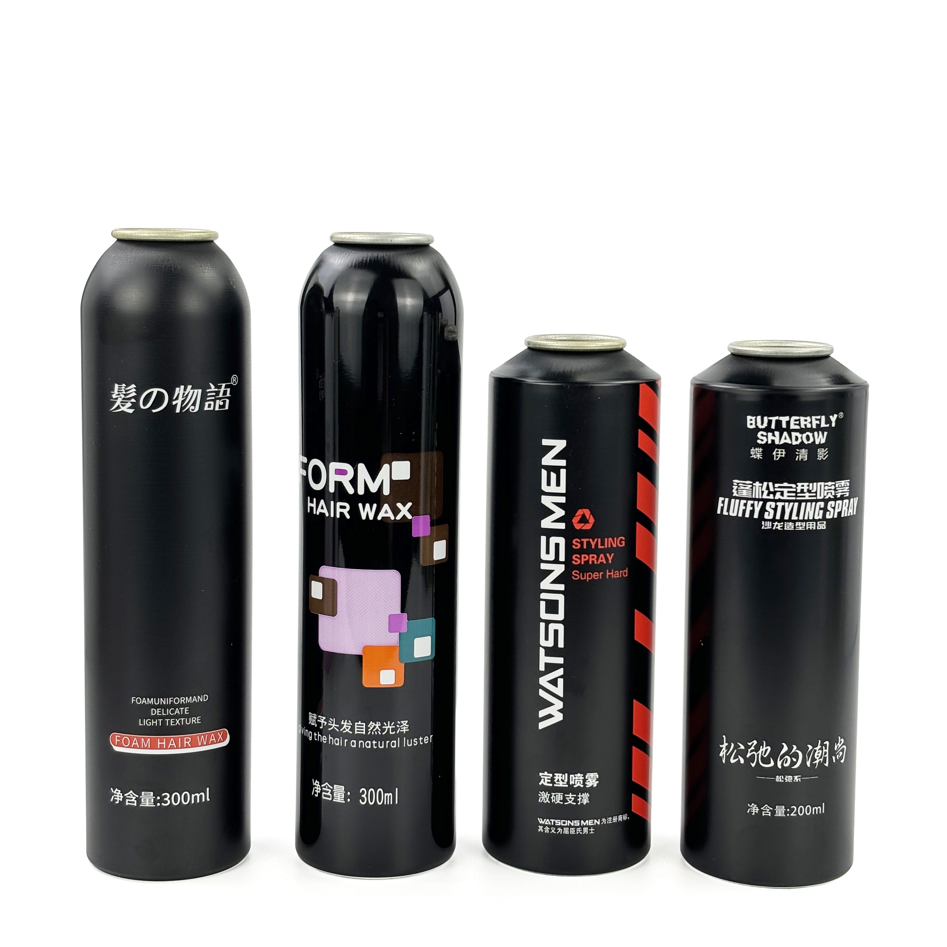 2024 High Quality Empty Aluminum Tin Aerosol Can Manufacturer For Spray Hair Styling