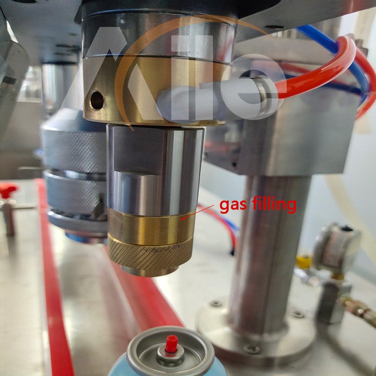 Aile Semi Automatic Spray Paint Spray Refill aerosol filling machine 4 in 1